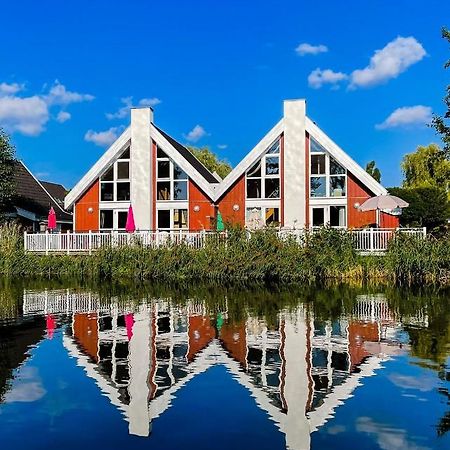 Ferienhaus Mit Wasserterrasse - Mit Sauna Und Kamin - Inklusive Nebenkosten Wendisch Rietz Exterior foto